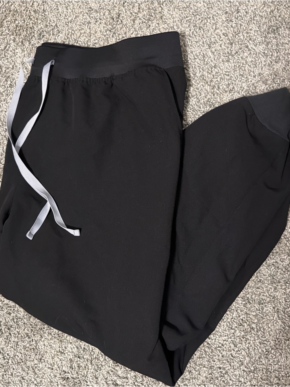 Figs Black Technical Scrub Pants Size Men’s 4XL Tall